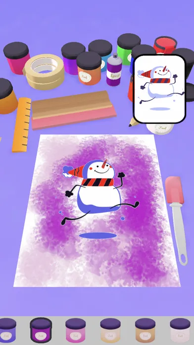 Capturas de tela do Silk Screen Coloring