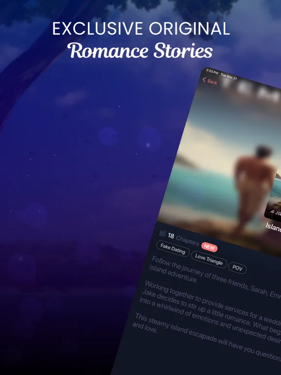 Smuthy: Read Romance Stories iPad  Screenshots