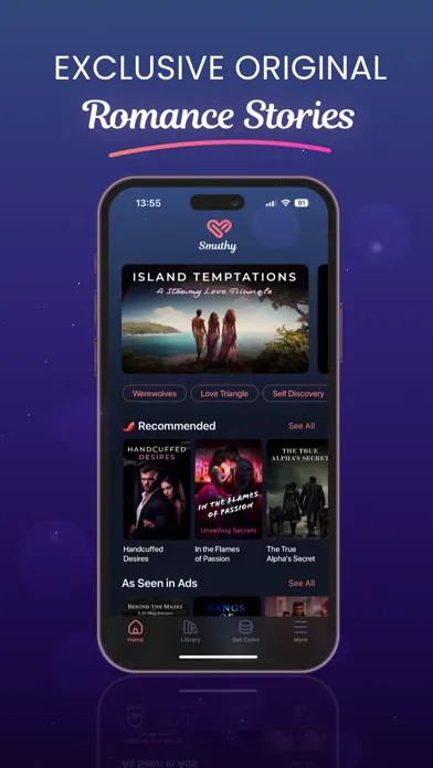Smuthy: Read Romance Stories Screenshots