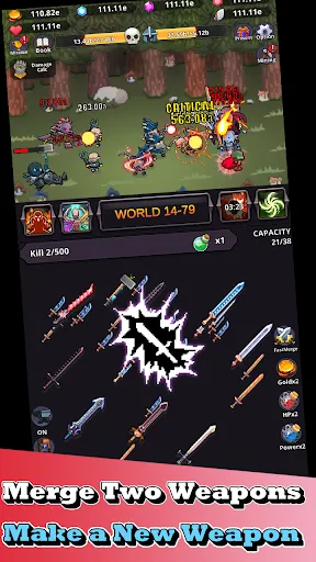 Screenshot di Devil Smithy : Epic Idle Merge