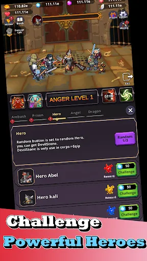 Screenshot di Devil Smithy : Epic Idle Merge