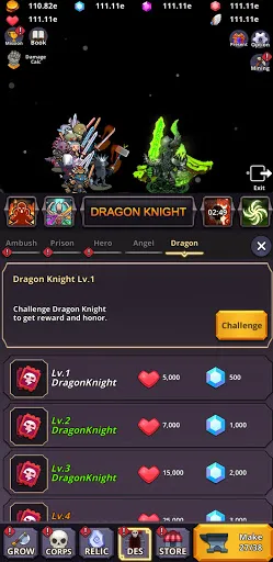 Screenshot di Devil Smithy : Epic Idle Merge