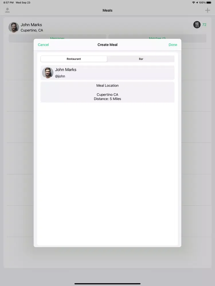 Fork & Knife iPad  स्क्रीनशॉट