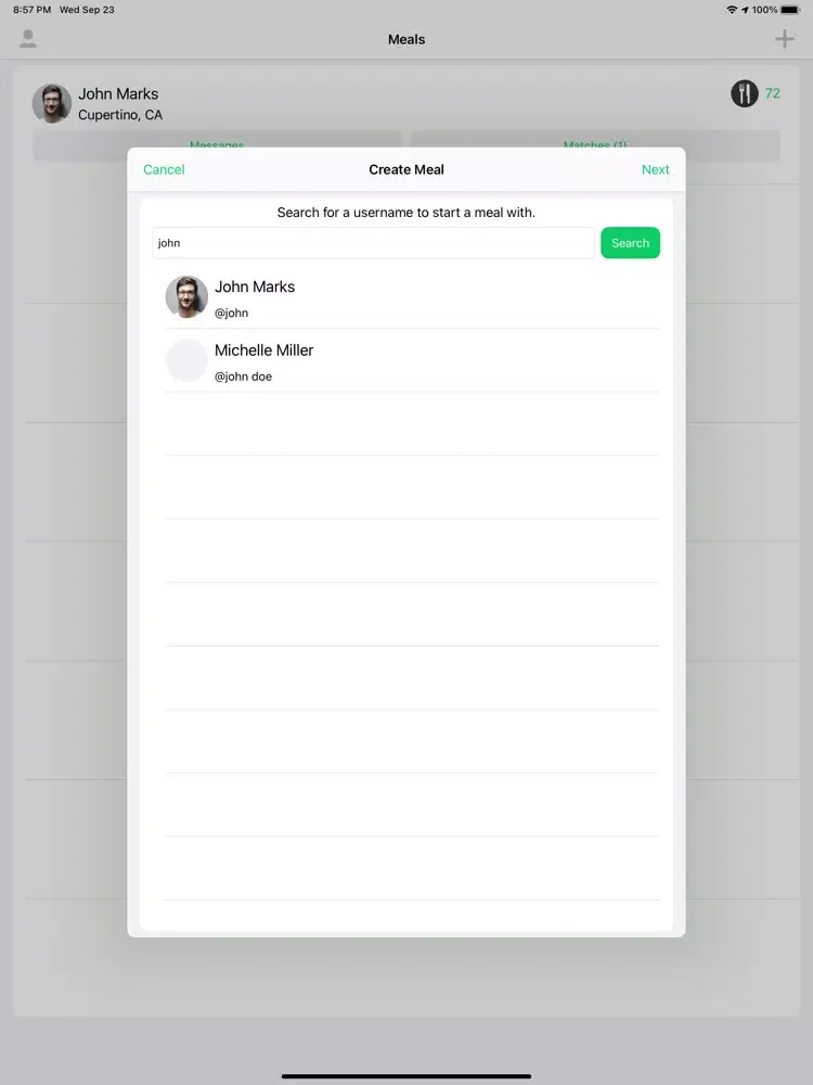 Fork & Knife iPad  स्क्रीनशॉट