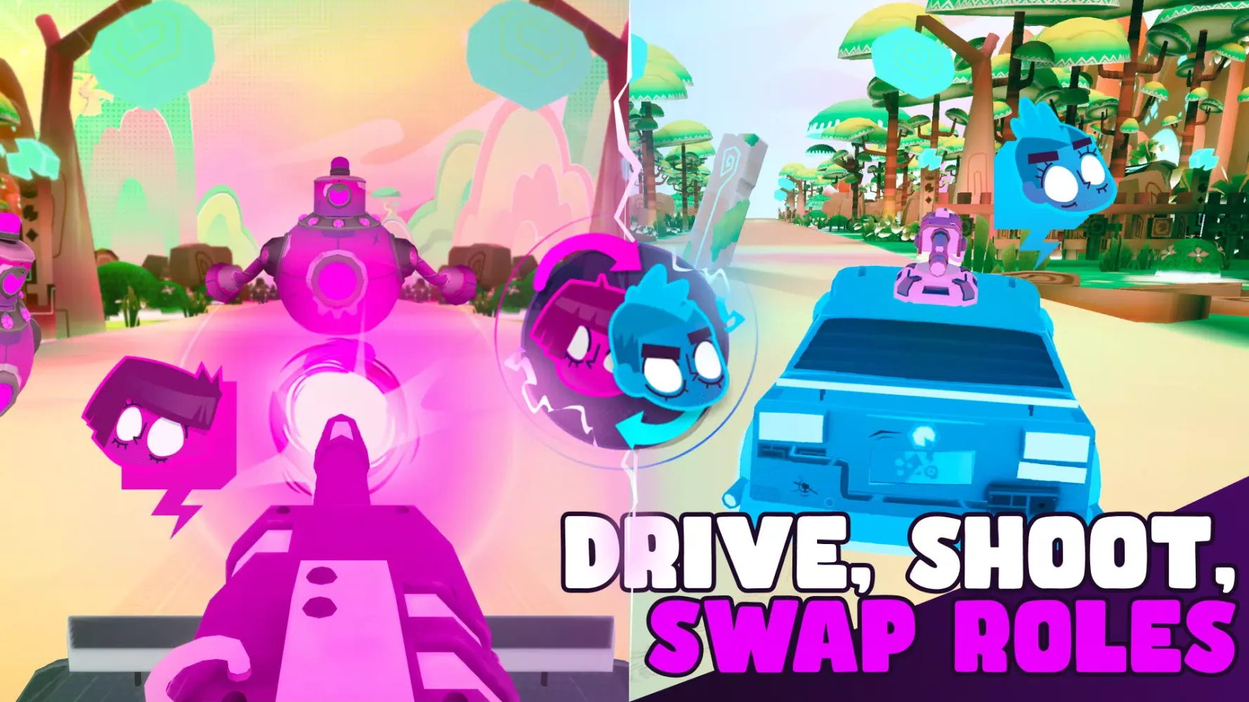Back2Back: 2 Player Co-op Game Screenshots