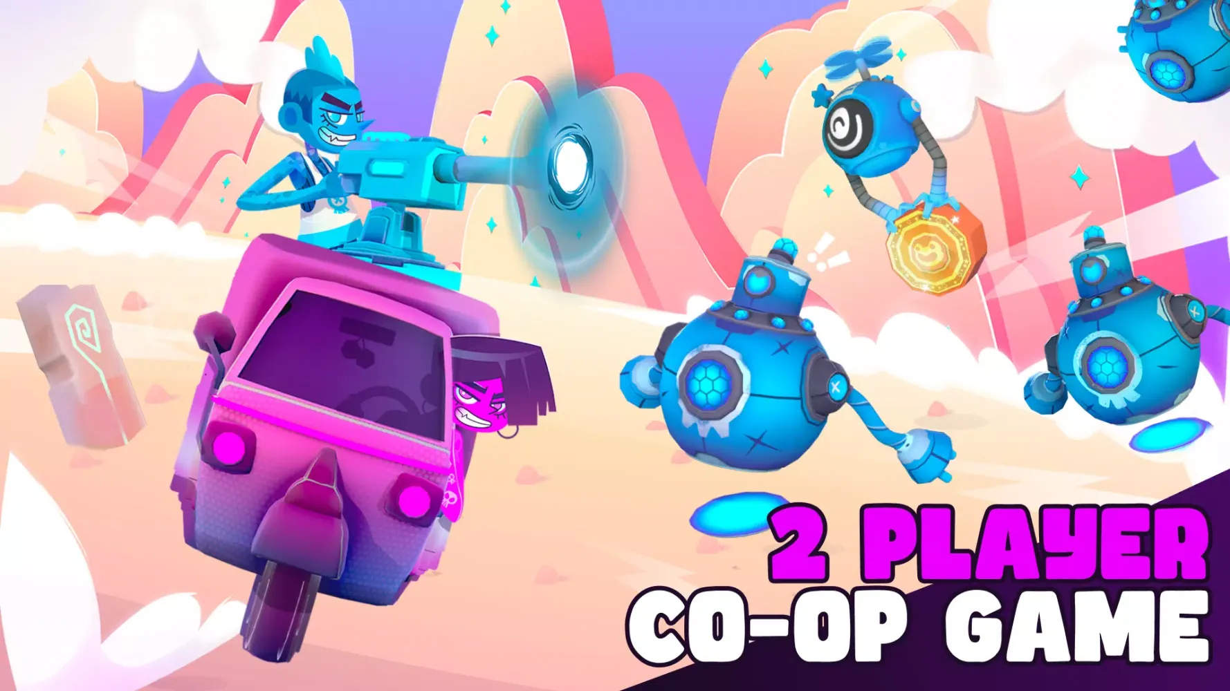 Back2Back: 2 Player Co-op Game Screenshots