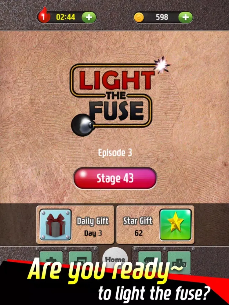 Light The Fuse iPad  سکرین شاٹس