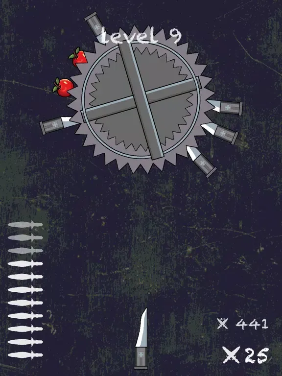 Tangkapan layar Pirate knives iPad 