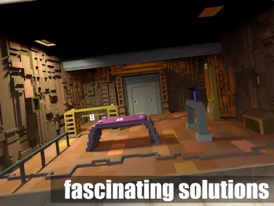 Room escape in voxels iPad  스크린샷