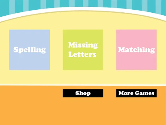 Teach Kids English - 3 in 1 Word Puzzle iPad 应用截图