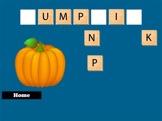 Teach Kids English - 3 in 1 Word Puzzle iPad 应用截图