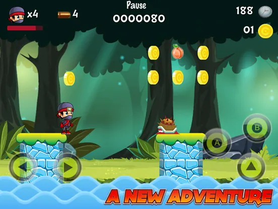 Ninja Soldier Run - Endless Jungle Adventure iPad  স্ক্রিনশট
