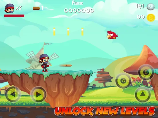 Ninja Soldier Run - Endless Jungle Adventure iPad  স্ক্রিনশট