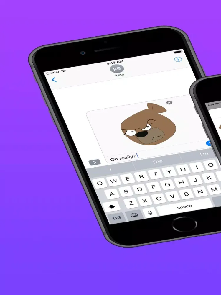 Tangkapan layar Bobby the Bear iPad 