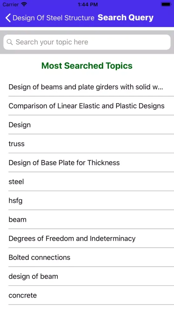 Design Of Steel Structure应用截图