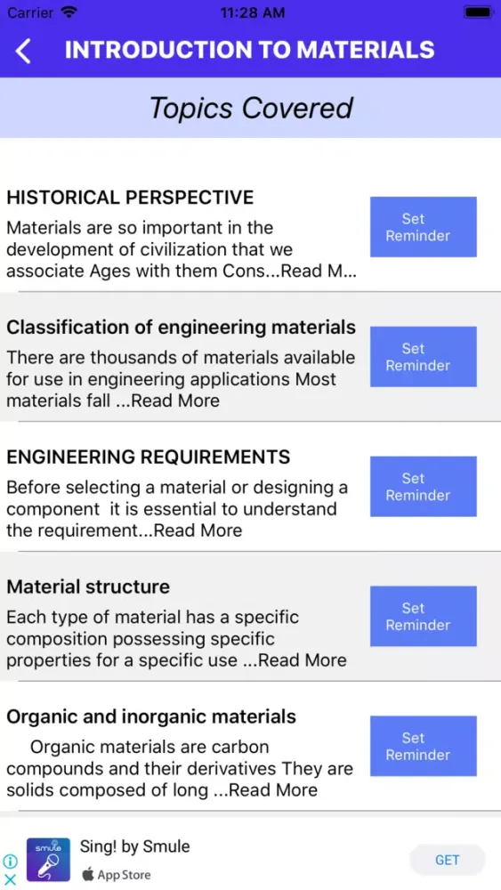 Material Science Engineering Screenshots