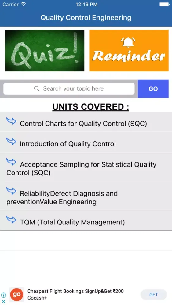Quality Control Engineering স্ক্রিনশট