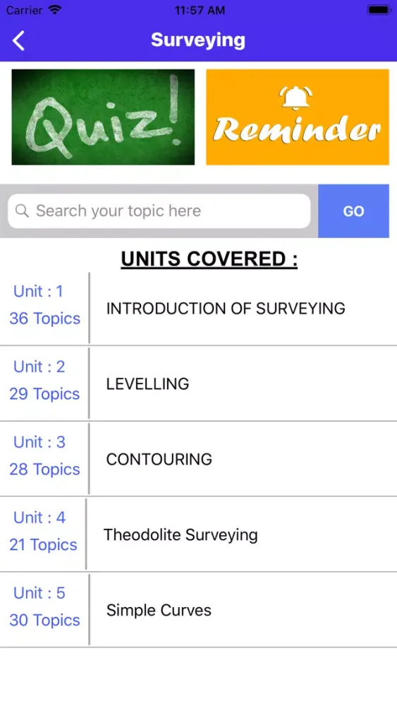Screenshot di Surveying