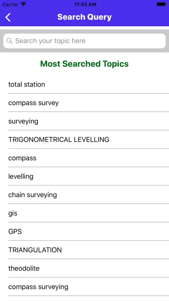 Screenshot di Surveying