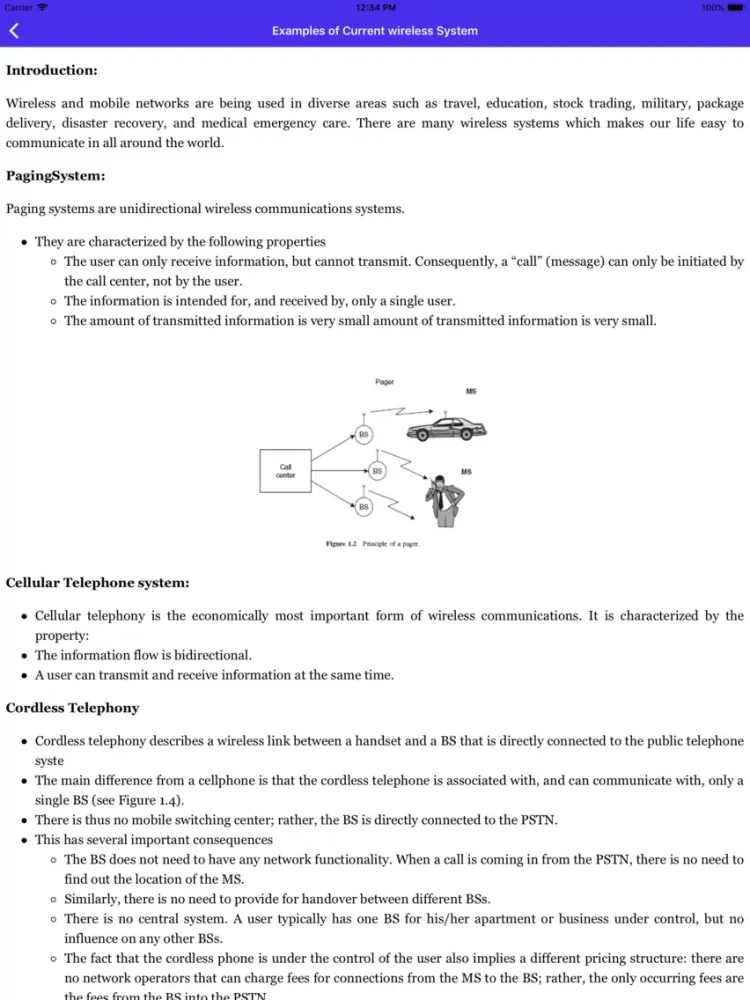 Wireless Communication iPad  Screenshots