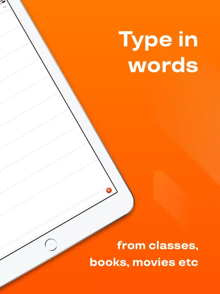 Reji – Vocabulary Builder App iPad  Screenshots