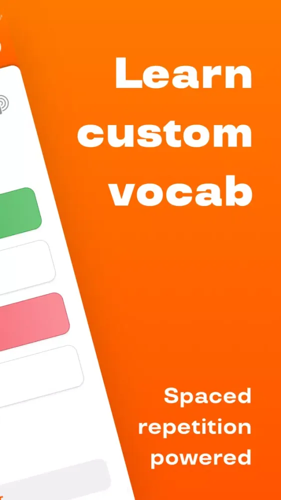 Reji – Vocabulary Builder App Screenshots