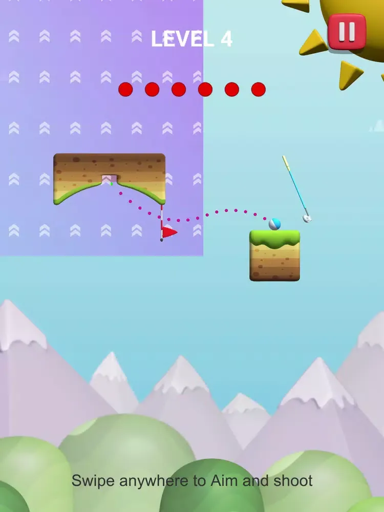 Gravity Mini Golf iPad  Screenshots