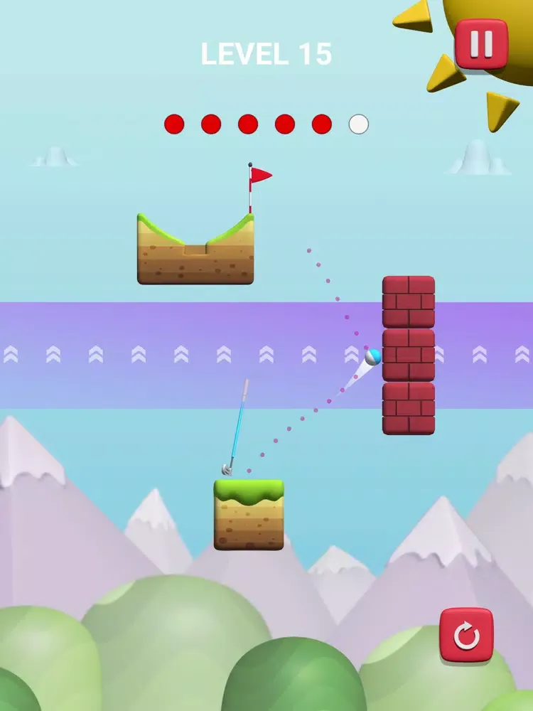 Gravity Mini Golf iPad  Screenshots