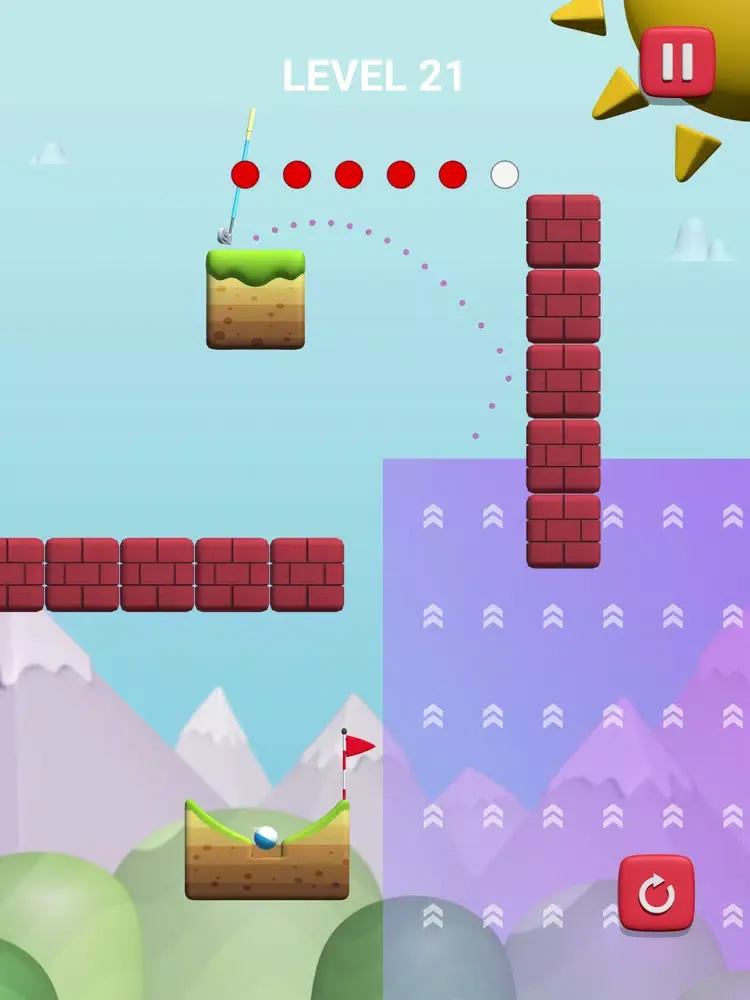 Gravity Mini Golf iPad  Screenshots