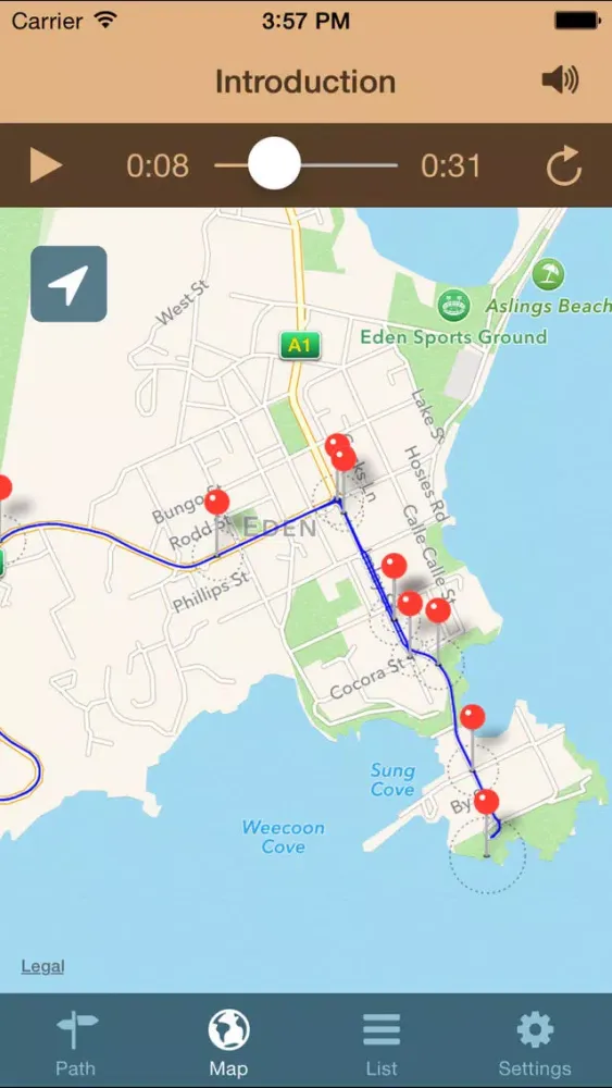 ภาพหน้าจอของ Eden Trail