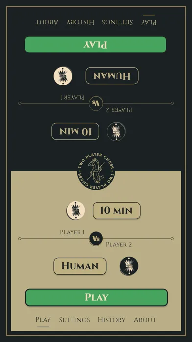 Tangkapan skrin Two Player Chess (2P Chess)