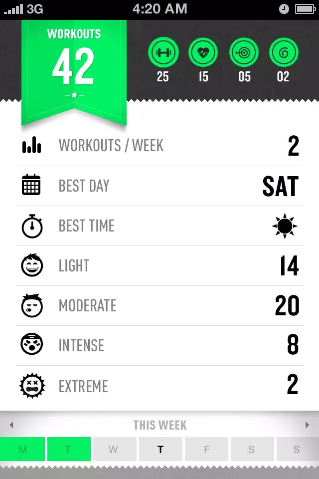 Скриншоты Fitster Workout