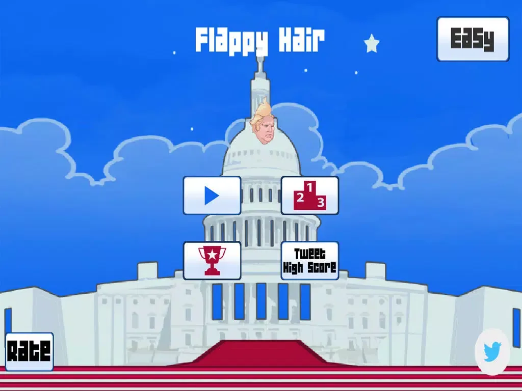 Donald Trump: Flappy Hair Pro iPad  Screenshots