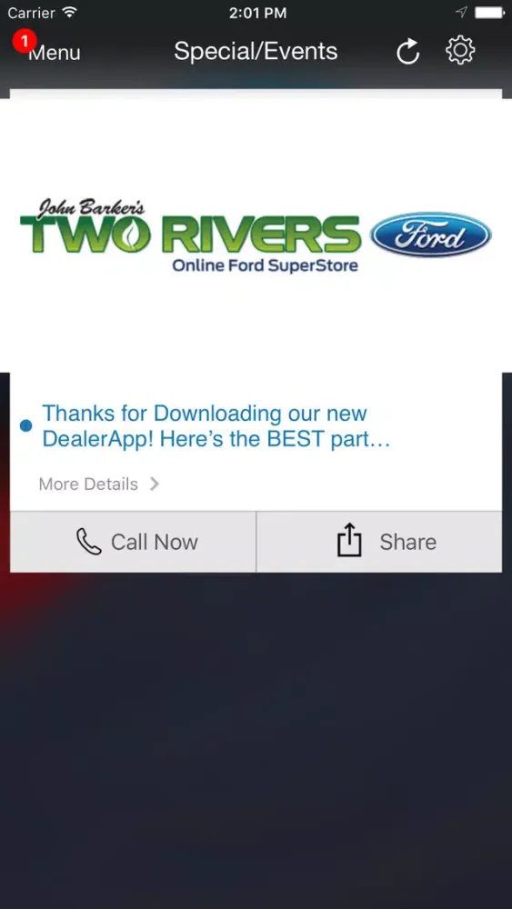 Zrzuty ekranu John Barker's Two Rivers Ford