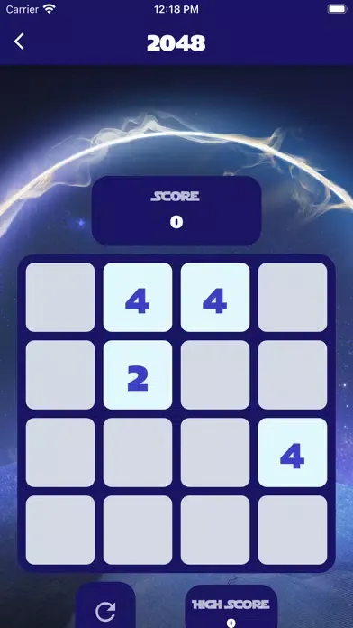 Tangkapan layar Moeilijk2048