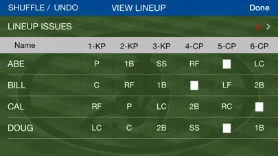 صور Play Ball Lineup  - Youth Baseball and Softball Lineup Maker