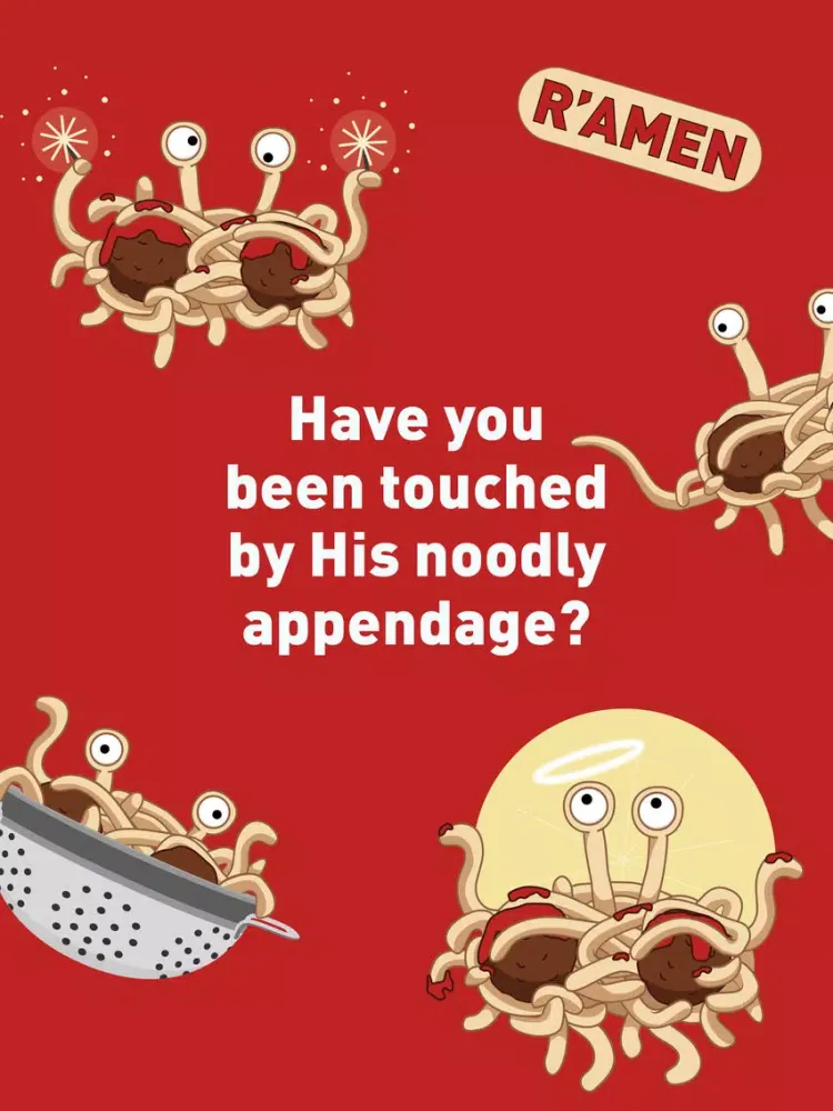 Capturas de pantalla de The Flying Spaghetti Monster iPad 