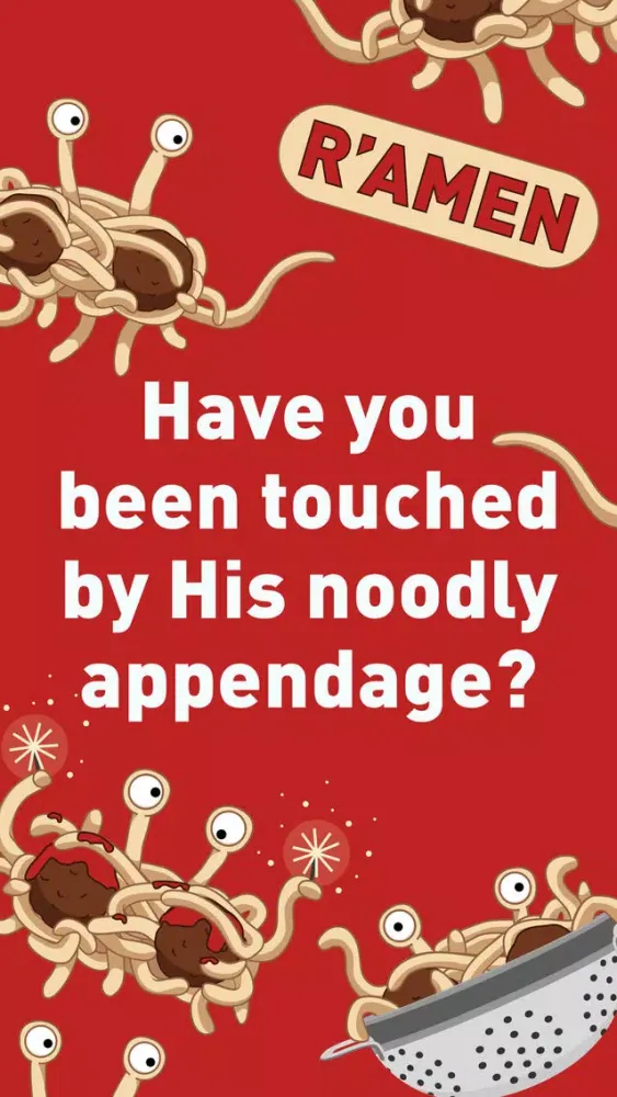 Capturas de pantalla de The Flying Spaghetti Monster