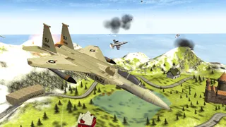 Capturas de pantalla de 3D Fighter Jet Hurricane - Air Plane Combat Storm