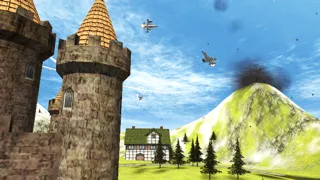 Capturas de pantalla de 3D Fighter Jet Hurricane - Air Plane Combat Storm
