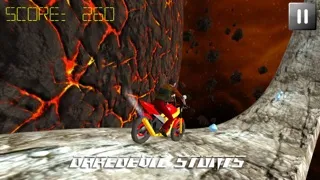Tangkapan skrin Hell Rider - Extreme Bike Stunts Free