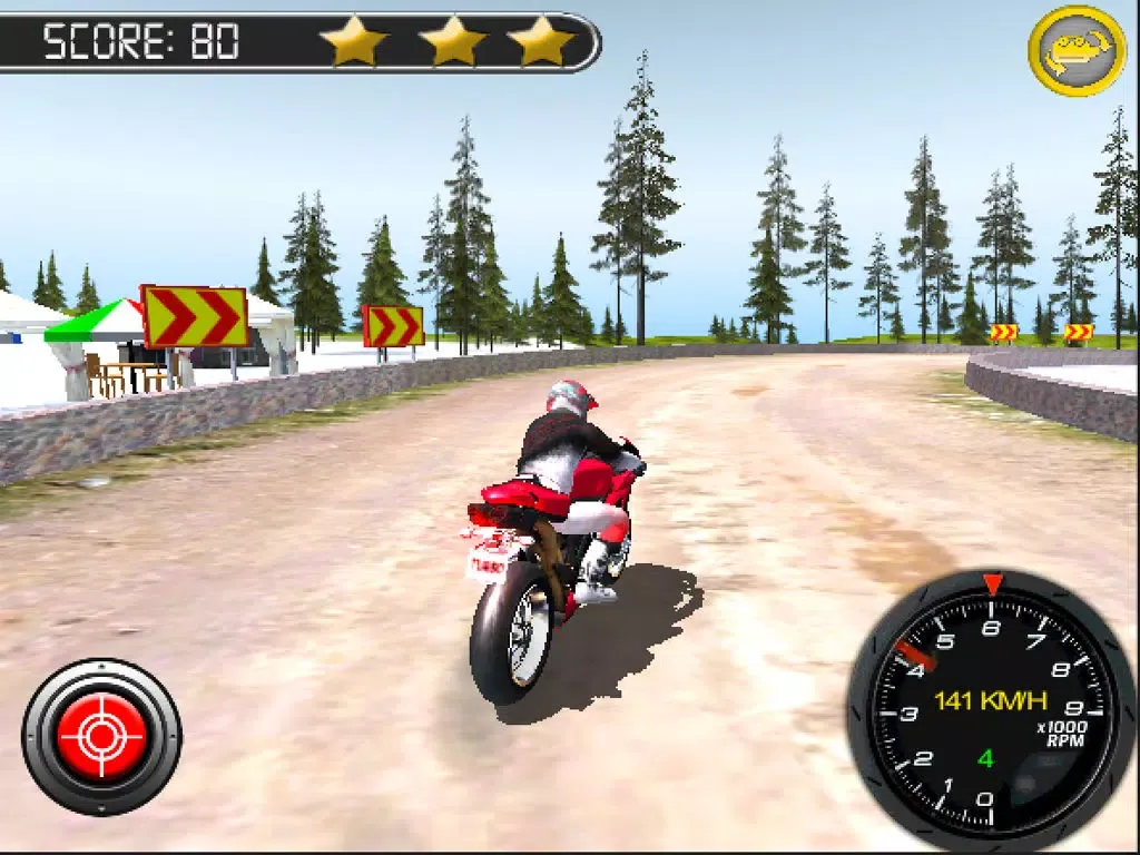 Capturas de tela do Arctic Rider - Bike Highway Rally Free iPad 