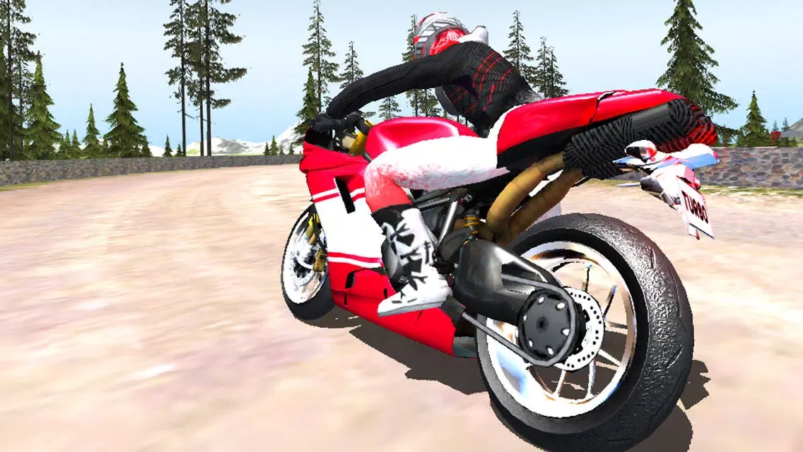 Capturas de tela do Arctic Rider - Bike Highway Rally Free