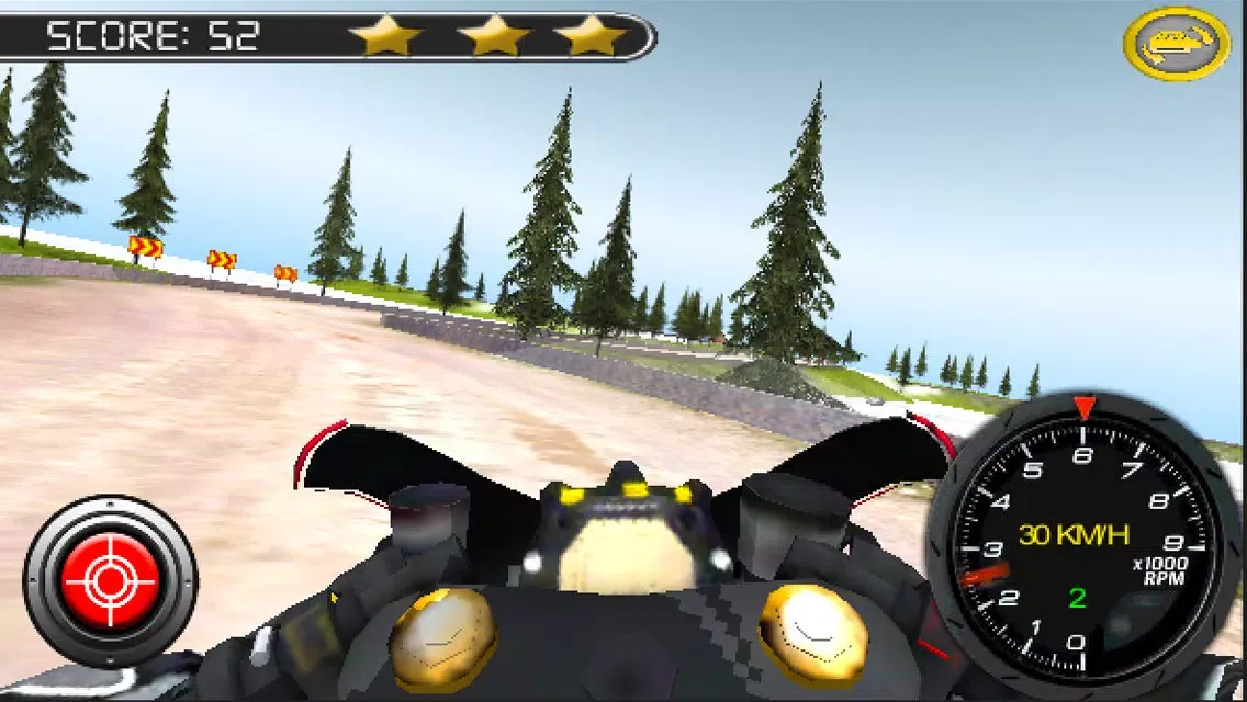 Capturas de tela do Arctic Rider - Bike Highway Rally Free