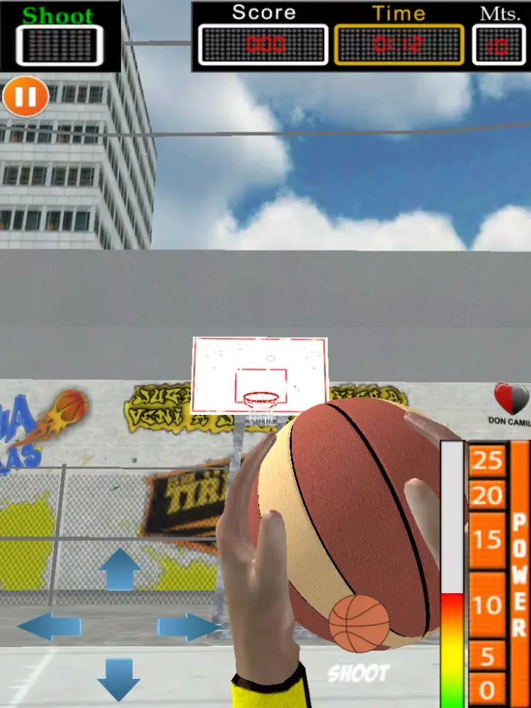 Basketball Hot Shot Hoops Free iPad  Ekran Görüntüleri