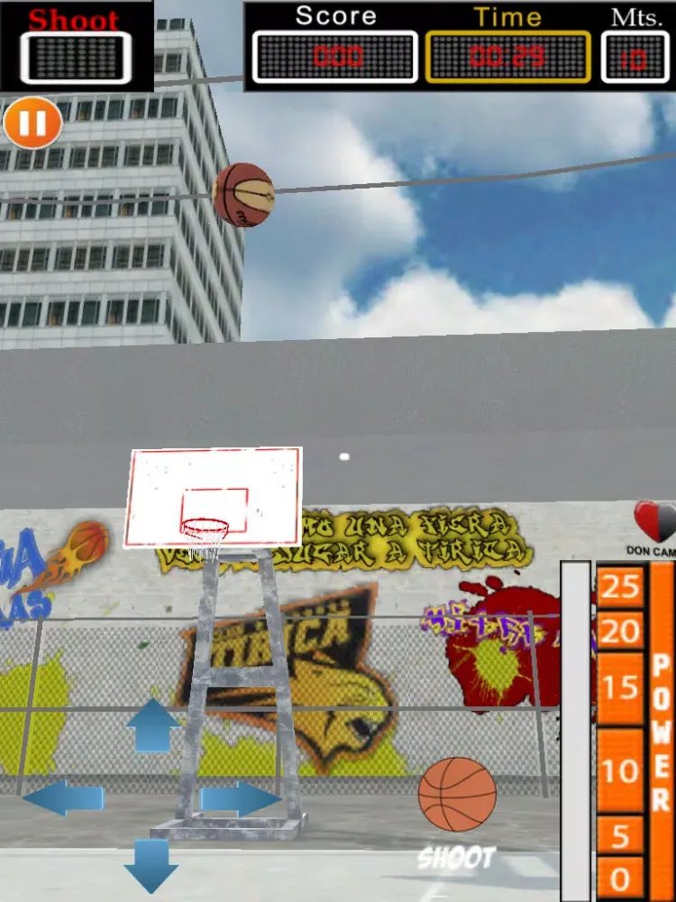 Basketball Hot Shot Hoops Free iPad  Ekran Görüntüleri
