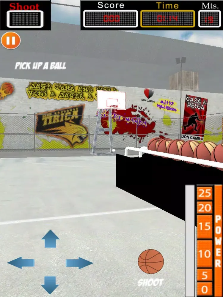 Basketball Hot Shot Hoops Free iPad  Ekran Görüntüleri