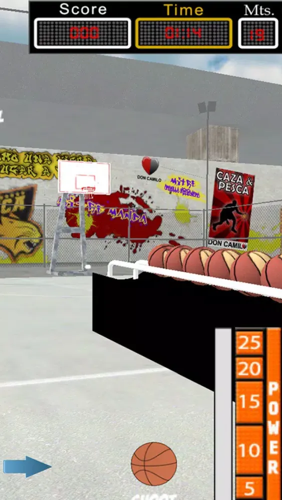 Basketball Hot Shot Hoops Free Ekran Görüntüleri