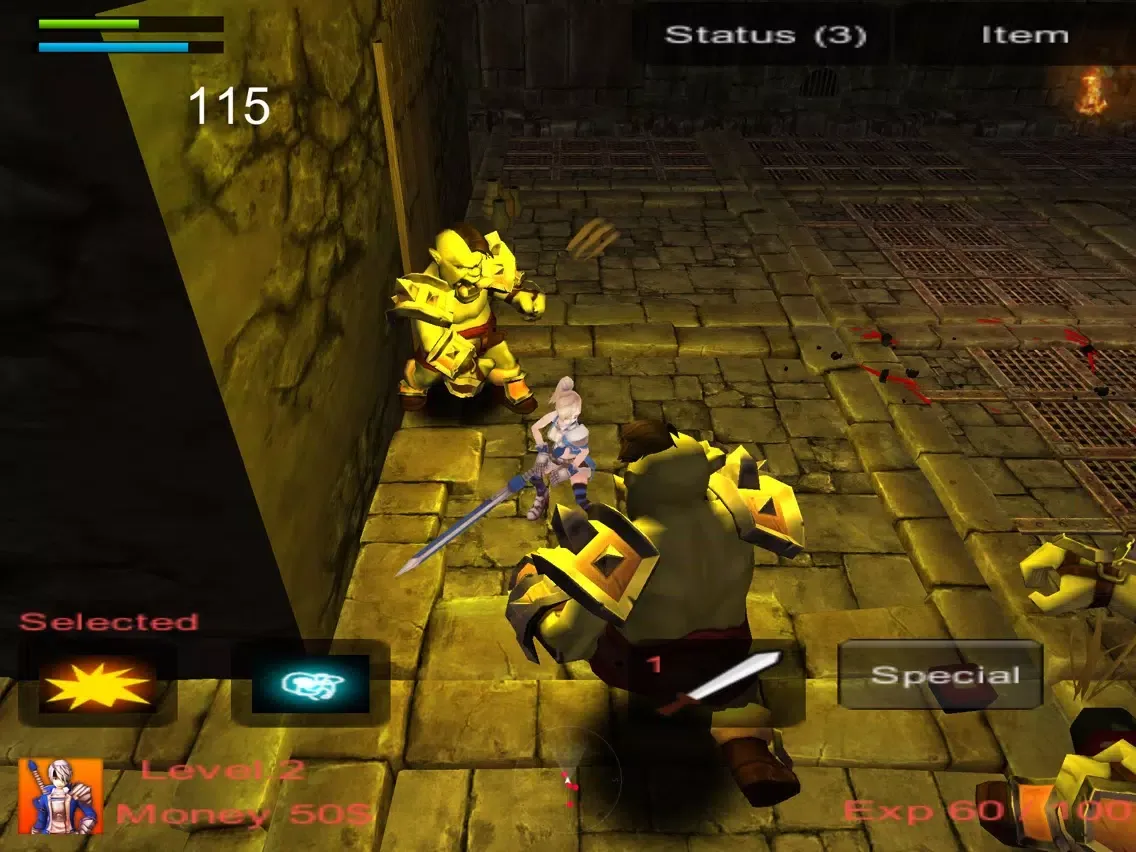 Screenshot di Blade Heroes - Dungeon Of Shadow Free iPad 