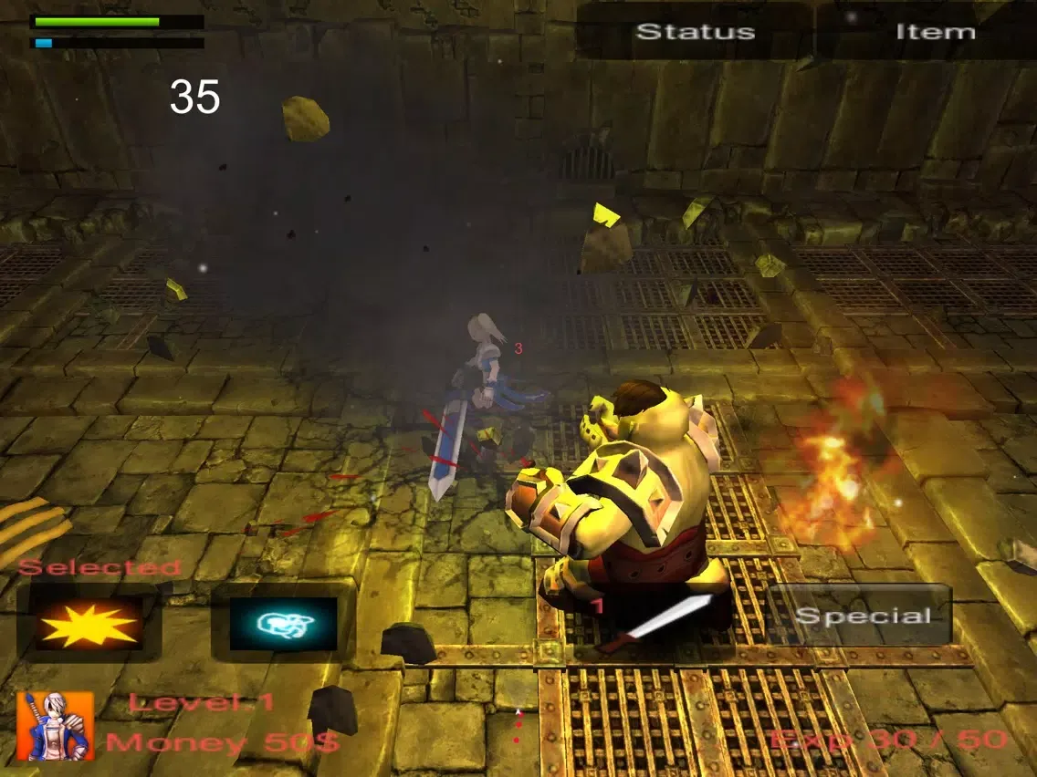 Screenshot di Blade Heroes - Dungeon Of Shadow Free iPad 